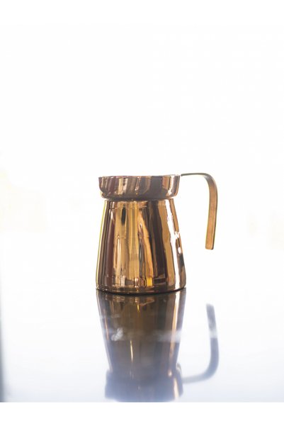 Bakır Concept Copper Milk Jug Modern Milk Jug Coffee Pot Model