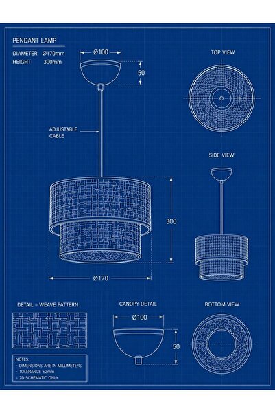 Emg DesiGn Doğal Hazeran Rattan 2 Katlı Pasta Sarkıt Avize Çocuk Odası Yatak Odası Salon Mutfak Hol