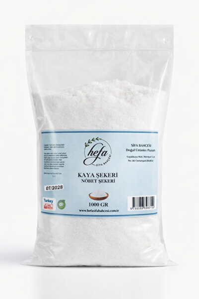 Hefa şifa bahçesi Kaya Şekeri (NÖBET, POLAT) Öğütülmüş 1 Kğ