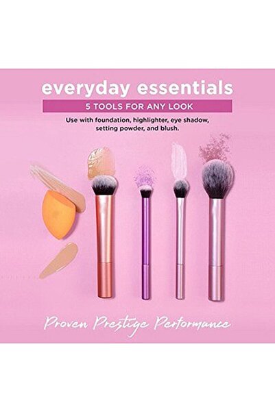 Arabest Makeup Brush Set with Soft Foundation Sponge, 5-Piece Kit for Contour...