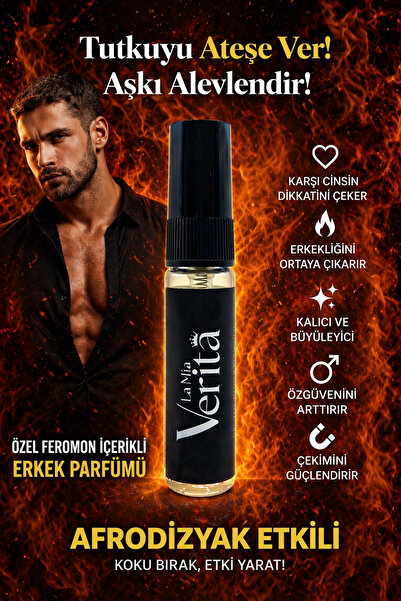 la mia verita Yoğun Feromon Özlü Etkili Özel Seri Extrait de Magnet Erkek Par...