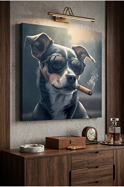 Yurudesign Art Serisi Uv Baskı Tablo Köpek 50cm*50cm AT50-H