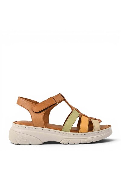 Anna Viotti Sandale casual, femei, ANNA VIOTTI, D60-336 maro, piele 41
