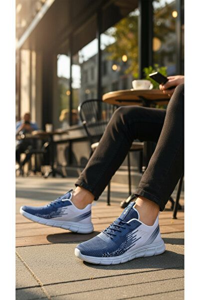 FORE SPORT Men's Lightweight and Breathable Knitwear Sports Walking Shoes