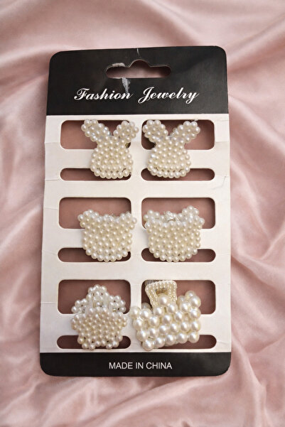 TChic Mini Children's Latch Buckle with Six Pearls