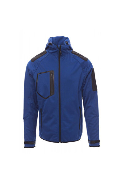PAYPER Jacheta softshell Extreme, 100% poliester softshell, Albastru regal/Ne...