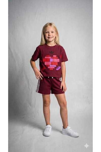 Mireya Kids Summer Girl's Set with Rabbit Figure – Printed T-Shirt and Leggin...