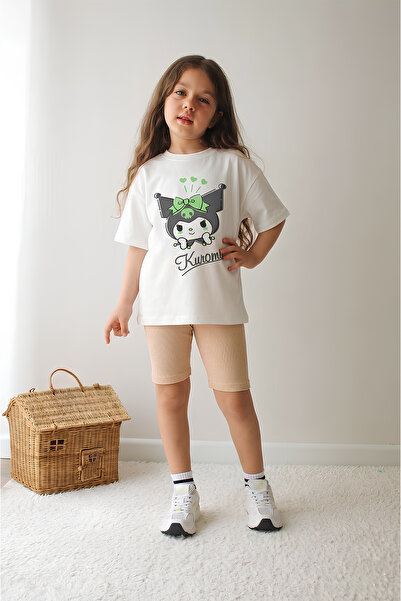 Belya Kids Wear Σετ δύο τεμαχίων - Πολύχρωμο - Σύντομο