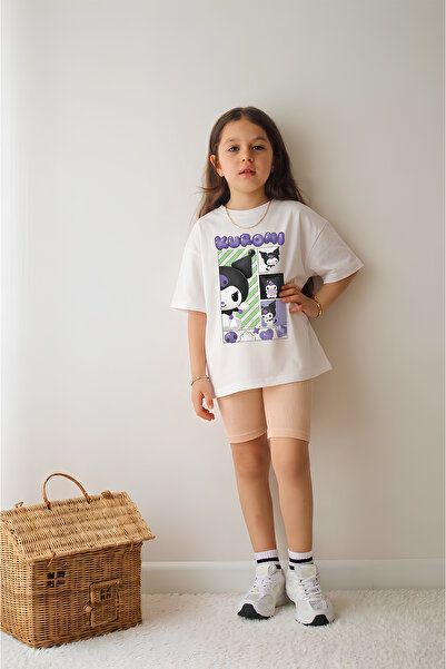 Belya Kids Wear Σετ δύο τεμαχίων - Πολύχρωμο - Σύντομο