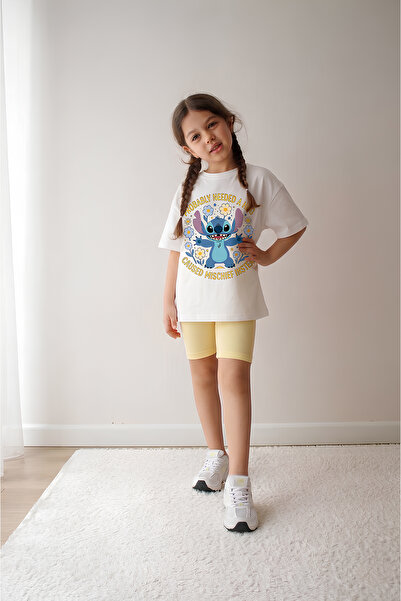 Belya Kids Wear Σετ δύο τεμαχίων - Πολύχρωμο - Σύντομο
