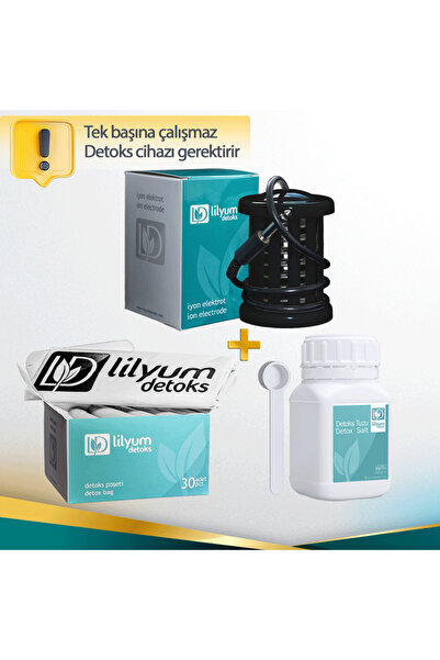 Ayak Detoks Cihazı Sarf Ürünleri Siyah