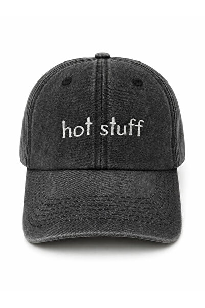 CAP BROS hot stuff NAKIŞLI ESKİTME KEP ŞAPKA