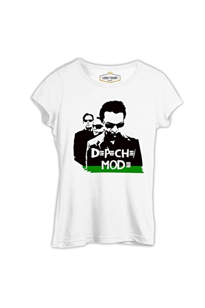Lord T-Shirt تيشيرت نسائي أبيض من Depeche Mode