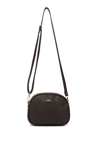 GÖNDERİ(R) Γυναικεία τσάντα ώμου BROWN Gön Small Size K0694