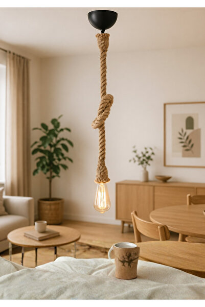 HOMİNG Tekli Dekoratif Halat Sarkıt AYD-2784