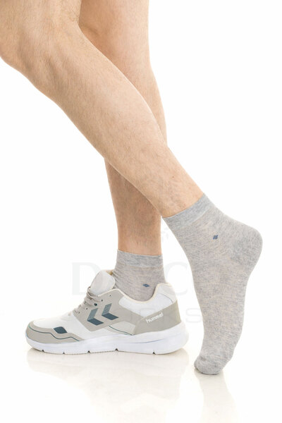 DAYCO Premium Summer Grimelange Color Seamless Men's Bamboo Half Socks Set of 6