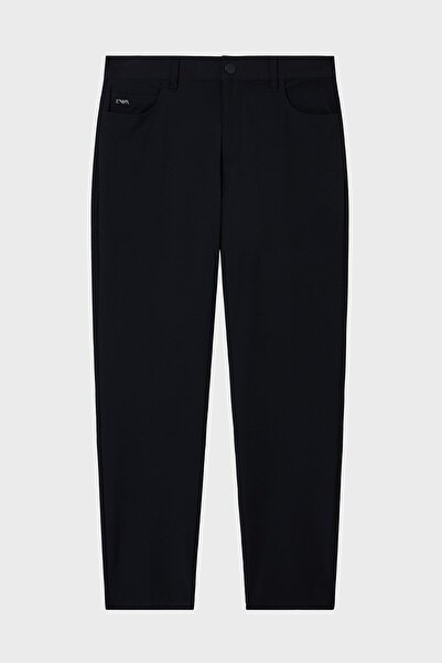 Emporio Armani Men's Regular Fit Normal Waist Straight Leg Black Jeans