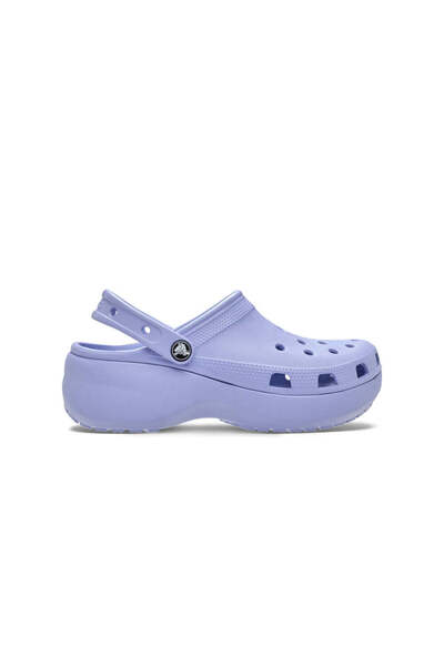 Crocs Κλασικό Τσόκαρο Πλατφόρμας Γυναικείο Μωβ Παντόφλες 206750-453