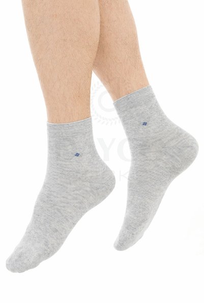 DAYCO Premium Summer Grimelange Color Seamless Men's Bamboo Half Socks Set of 6