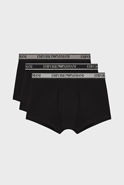 Emporio Armani Men's Logo Detailed Elastic Waistband Stretchy Cotton Triple P...