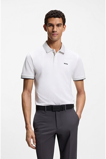 BOSS Pamuklu Esnek Paddy Polo Tişört