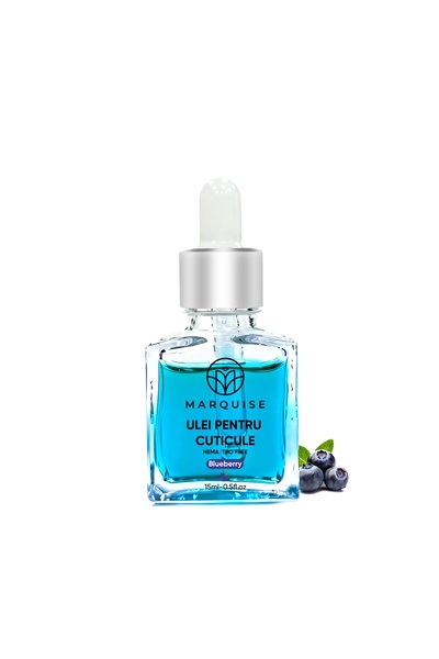 delis Cuticle oil with pipette Blueberry, Marquise, 15 ml