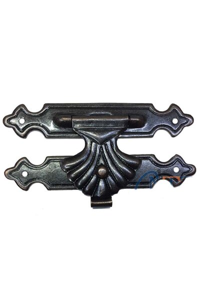 Epilons Box, T.La Clip, Front Lock No:4 - 62X32 Antique, 1 Piece