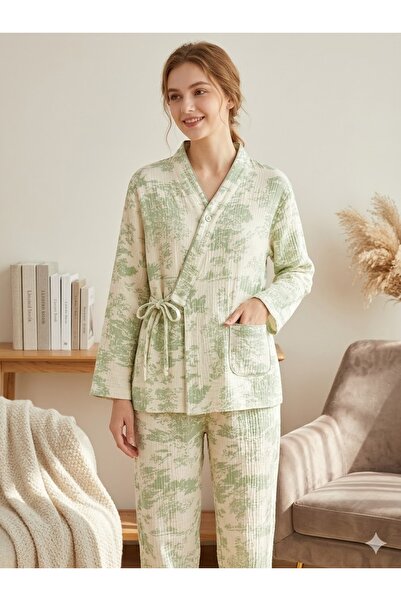 delis Pijama dama "Velvet Calm" din doua piese