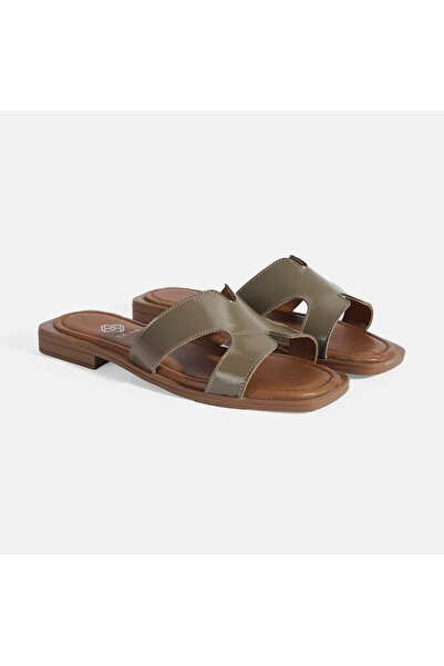 Desa Γυναικείες λουστρίνι παντόφλες βιζόν