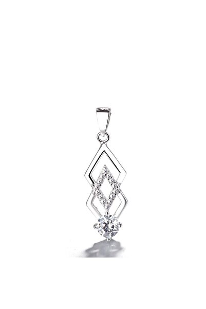 delis 925 Silver Pendant, Jw1305, Elegant Model, Rhodium Plated