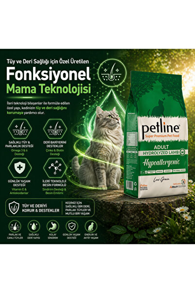 Petline Tüy Ve Deri Sağlığını Destekleyici Hypoallergenic Kuzu Etli Yetişkin ...