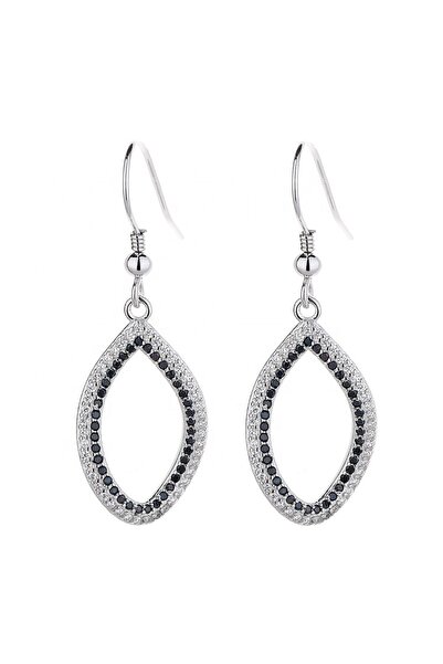 delis 925 silver earrings, JW1580, elegant model, rhodium plated