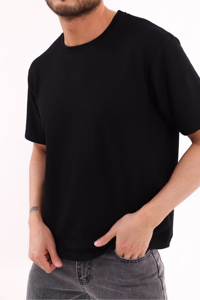 Gizrain Men's 6-Piece Oversized T-Shirt -Breathable Fabric Soft-Textured Basic-