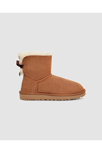 UGG Ugg Mini Bailey Bow II Γυναικείες Μπότες1016501-κάστανο