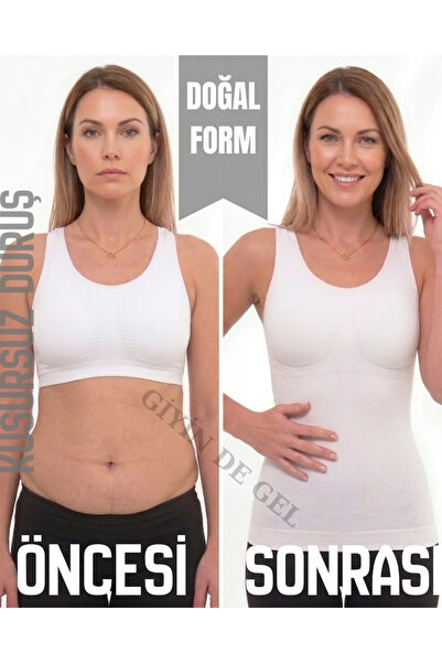 giyindegel Göğüs Göbek efect modelator Firming fără cusături Silky din materi...