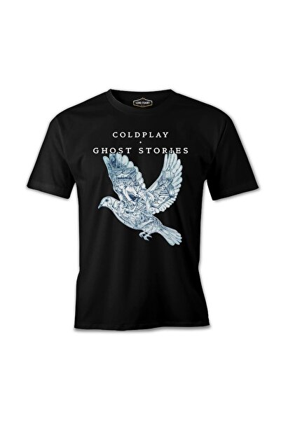 Lord T-Shirt تي شيرت رجالي أسود من Coldplay - Ghost Stories Bird