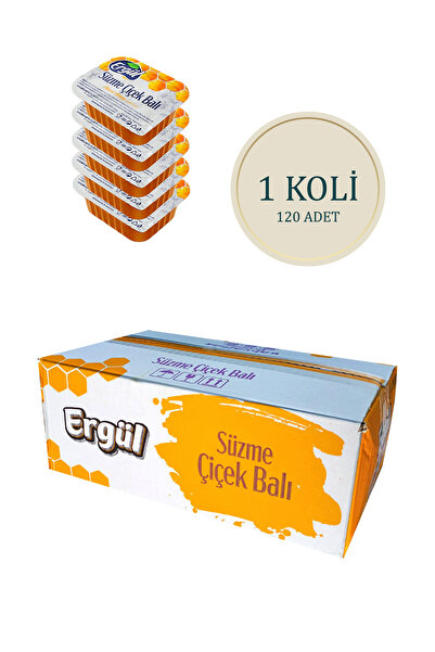 ERGÜL Piknik Çiçek Balı 20 Gr 120 Adet - 1 Koli