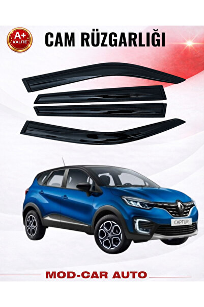 MODxAUTO RENAULT CAPTUR 2024+ ARACA ÖZEL KROM ŞERİTLİ CAM RÜZGARLIĞI A+ (PİAN...