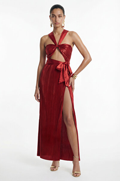Movom JAGGER MIDRIFF DEKOLTELİ ELBİSE