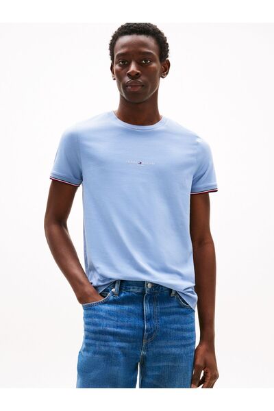 Tommy Hilfiger Ανδρικό T-Shirt MW0MW32584 Πολύχρωμο
