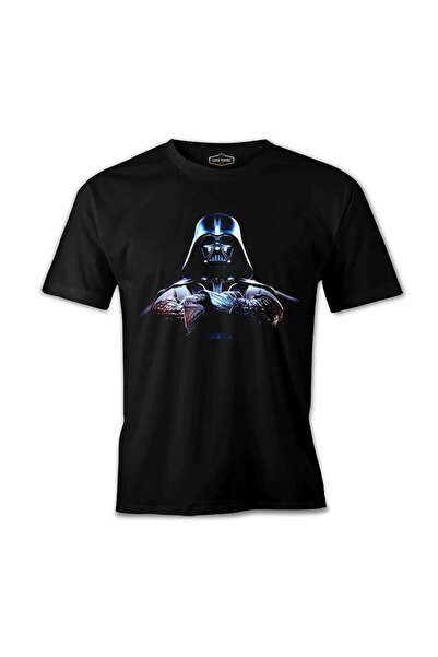 Lord T-Shirt حرب النجوم - دارث فيدر 3 تي شيرت رجالي أسود