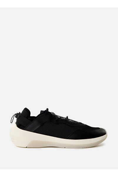 Emporio Armani Erkek Yüksek Rahat Taban Nefes Alabilen Fileli Siyah-Mavi Sneaker