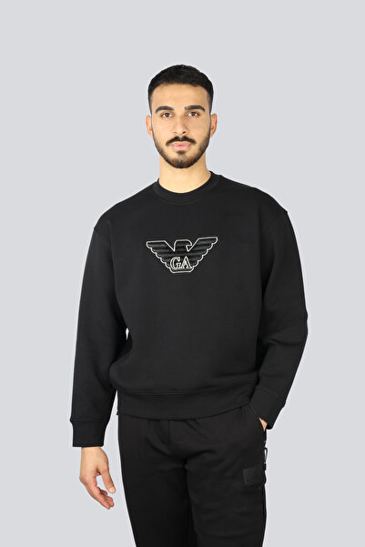 Emporio Armani Erkek Bisiklet Yaka Sweatshirt