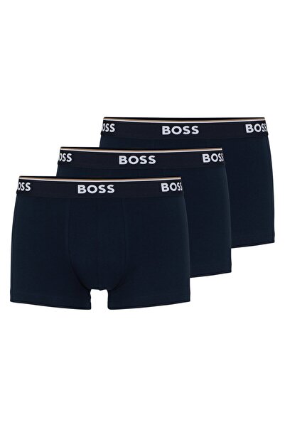 BOSS Streç Pamuklu 3 Pack Boxer Erkek Boxer 50475274 480