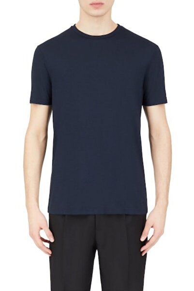 Emporio Armani Ανδρικό μπλουζάκι με λογότυπο μάρκας, βασικό, με κοντό μανίκι ...