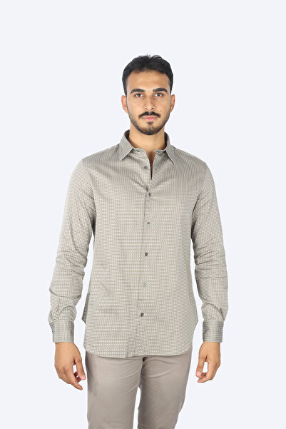 Emporio Armani Cămașă cu mânecă lungă cu model pentru bărbați, cămașă casual ...