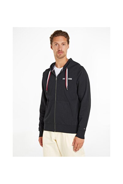 Tommy Hilfiger GLOBAL STRIPE HOODED ZIP THRU