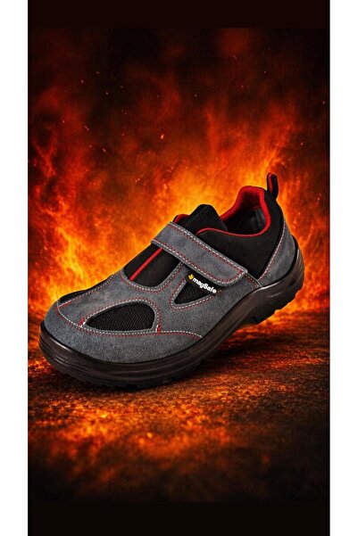 MaySafe May Safe Süet Yazlık Çelik Burun Iş Ayakkabısı