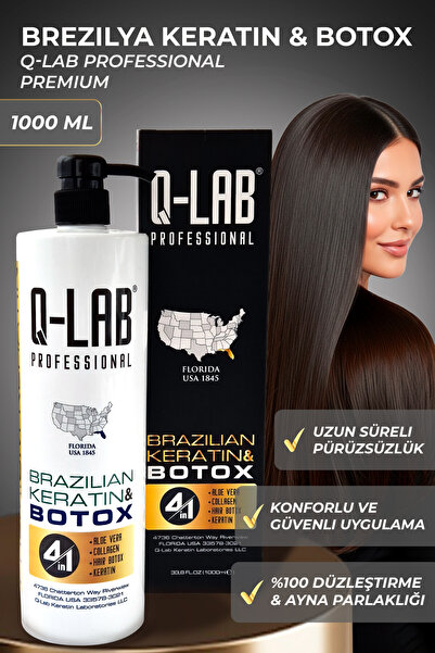 Genel Markalar Brezilya Fönü Keratini 1000 Ml. - Keratin Laboratories. Qlab