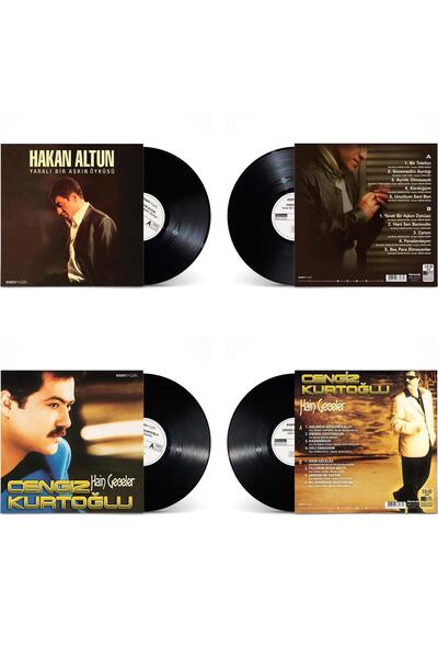 Esen Müzik Cengiz Kurtoğlu & Hakan Altun 2'li Plak Set